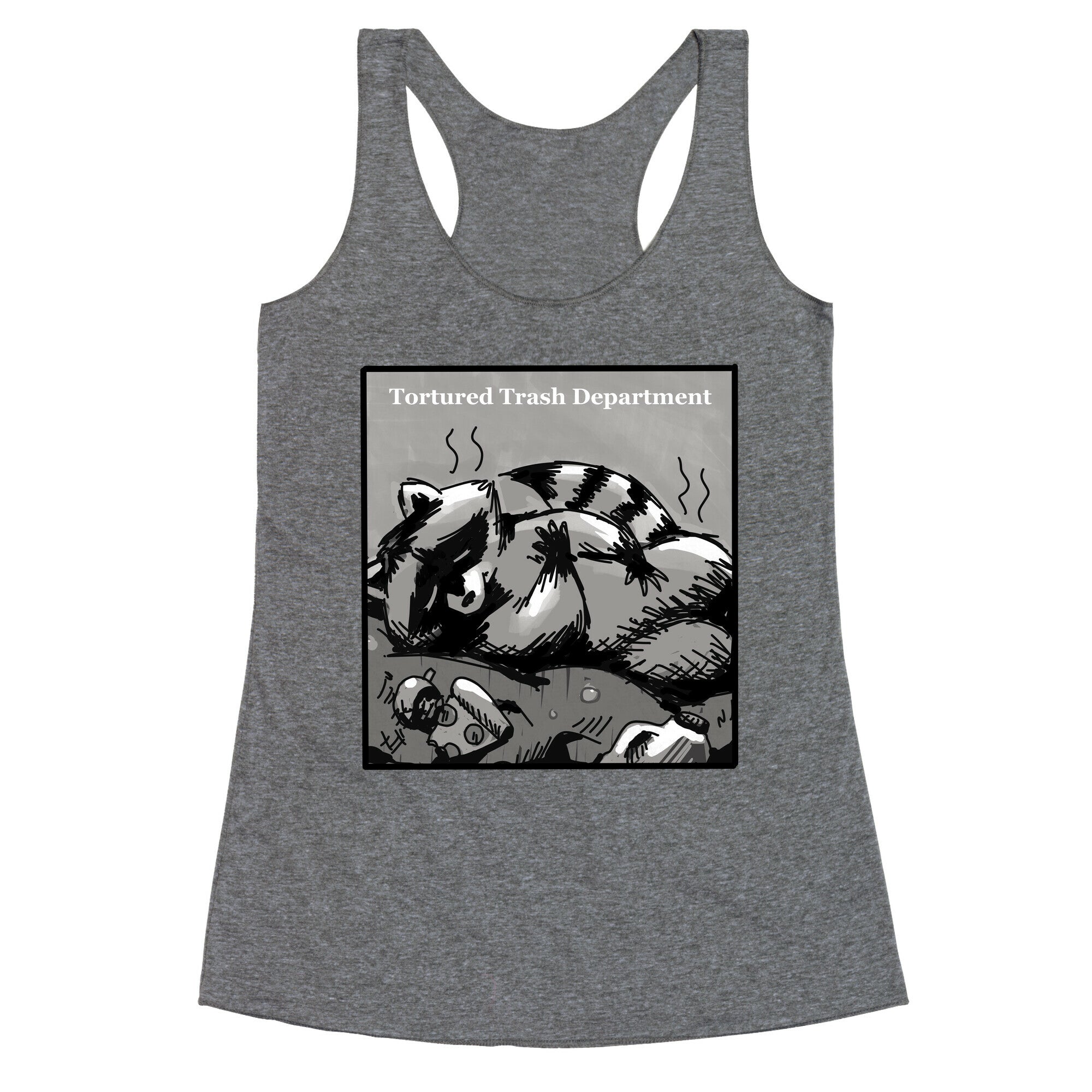 Tortured Trash Department Racerback Tank